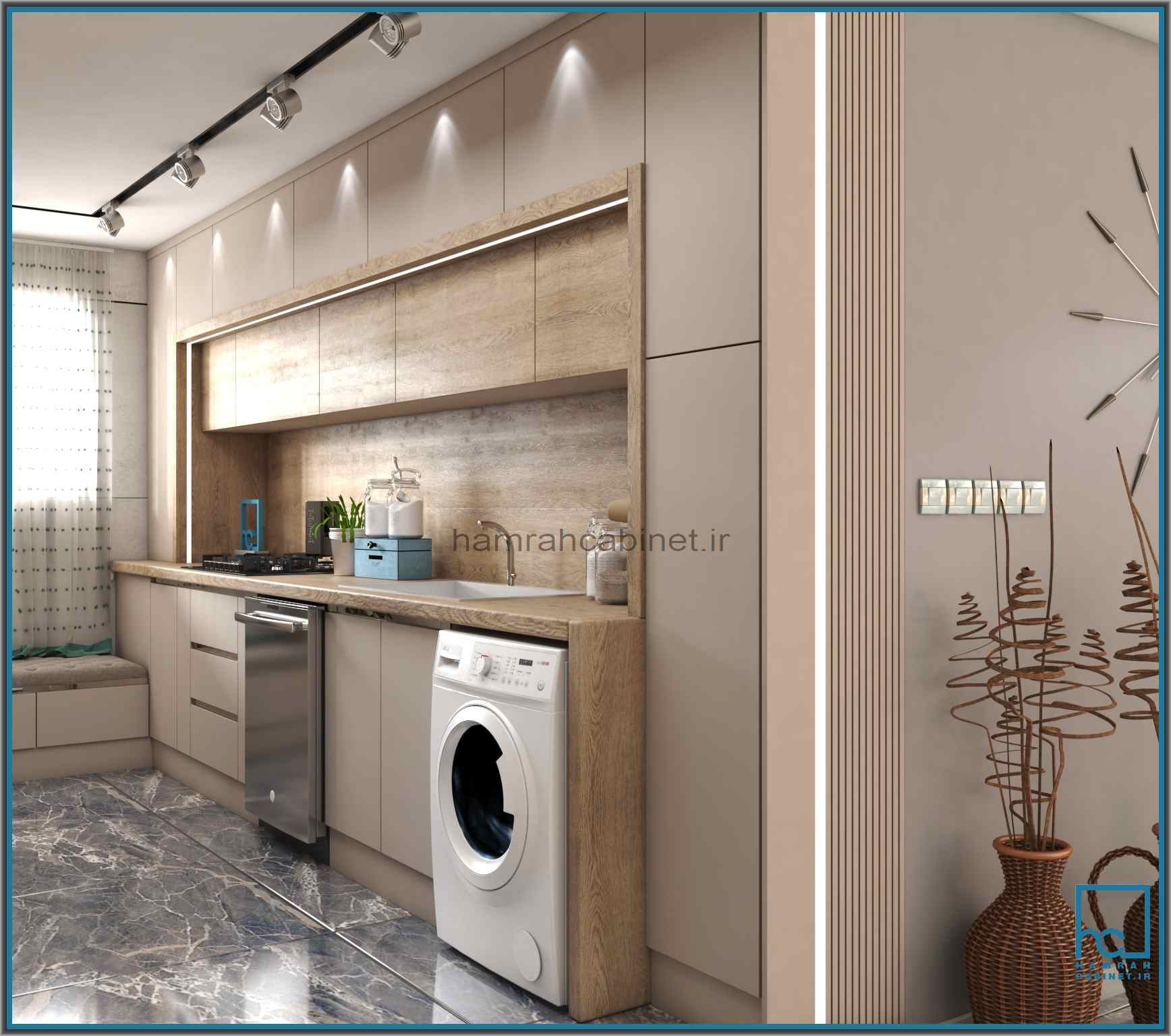 کابینت مدرن ژورنالی66